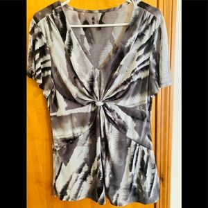 Daisy Fuentes Blouse Size Large
